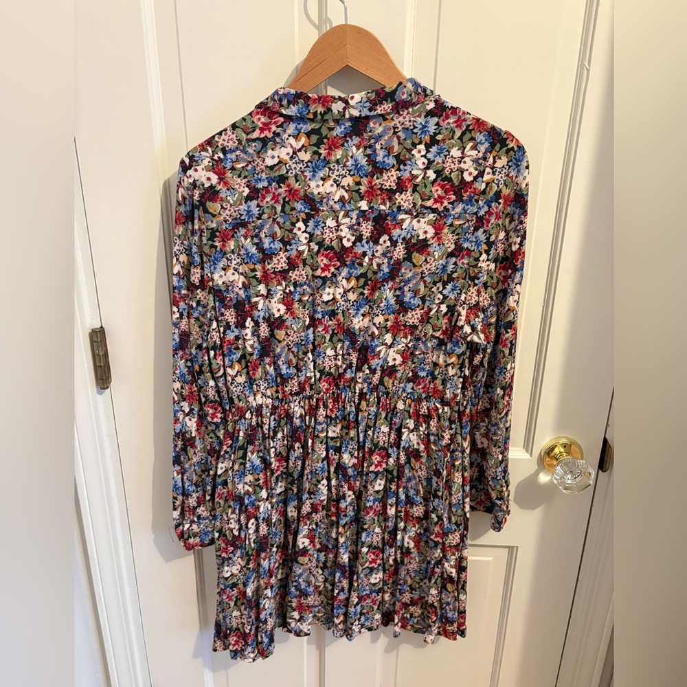 Sezane Leana Dress Fall Is Blooming - Size 44 - Picture 7 of 7